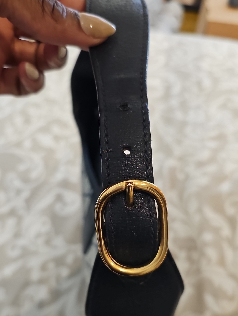 Vintage Gucci GG Supreme Jackie - Navy - Picture 4 of 9